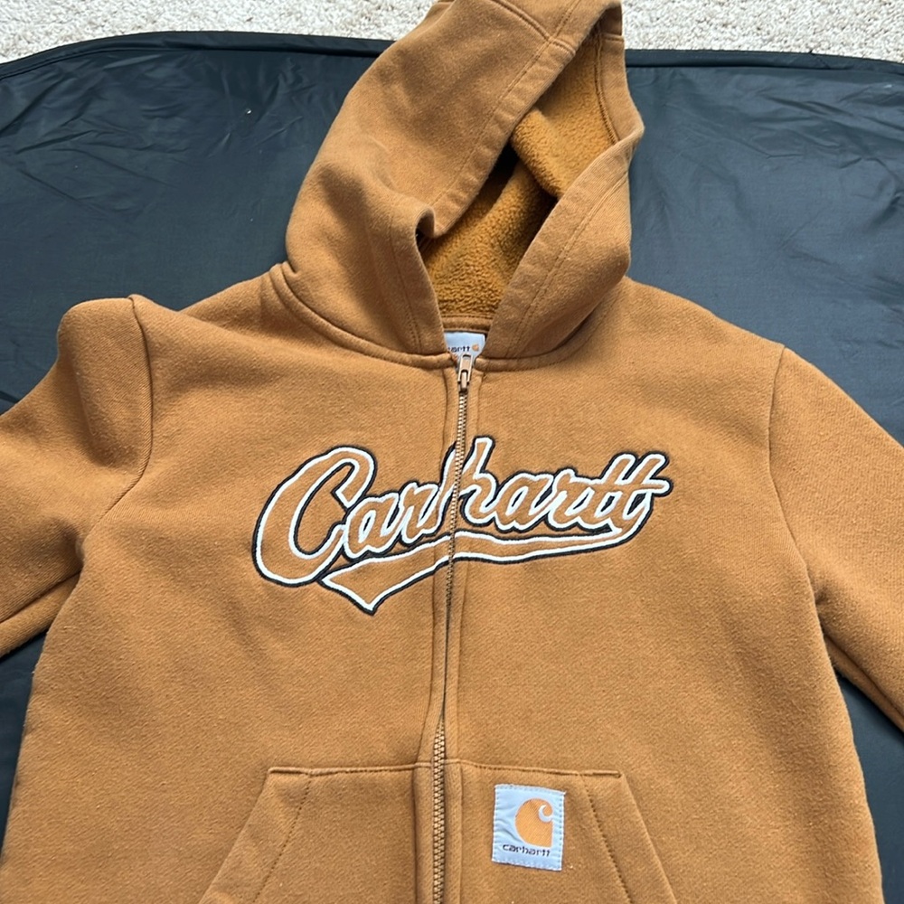 Carhartt size 7 small spot on pocket shown in last picture
